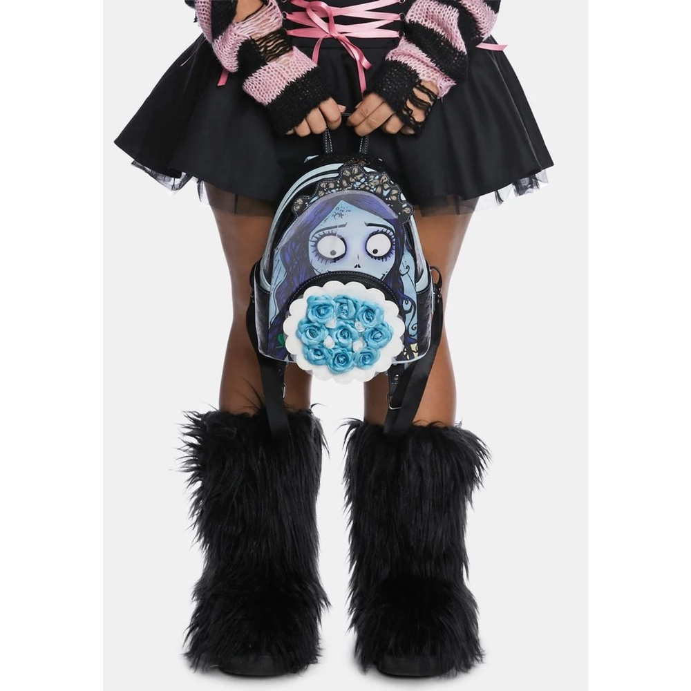 Loungefly Corpse Bride Emily Bouquet Mini Backpack